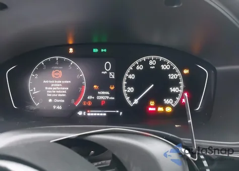 2024 Honda Civic Sport z USA, uszkodzony, nr VIN 2HGFE2F59RH502350